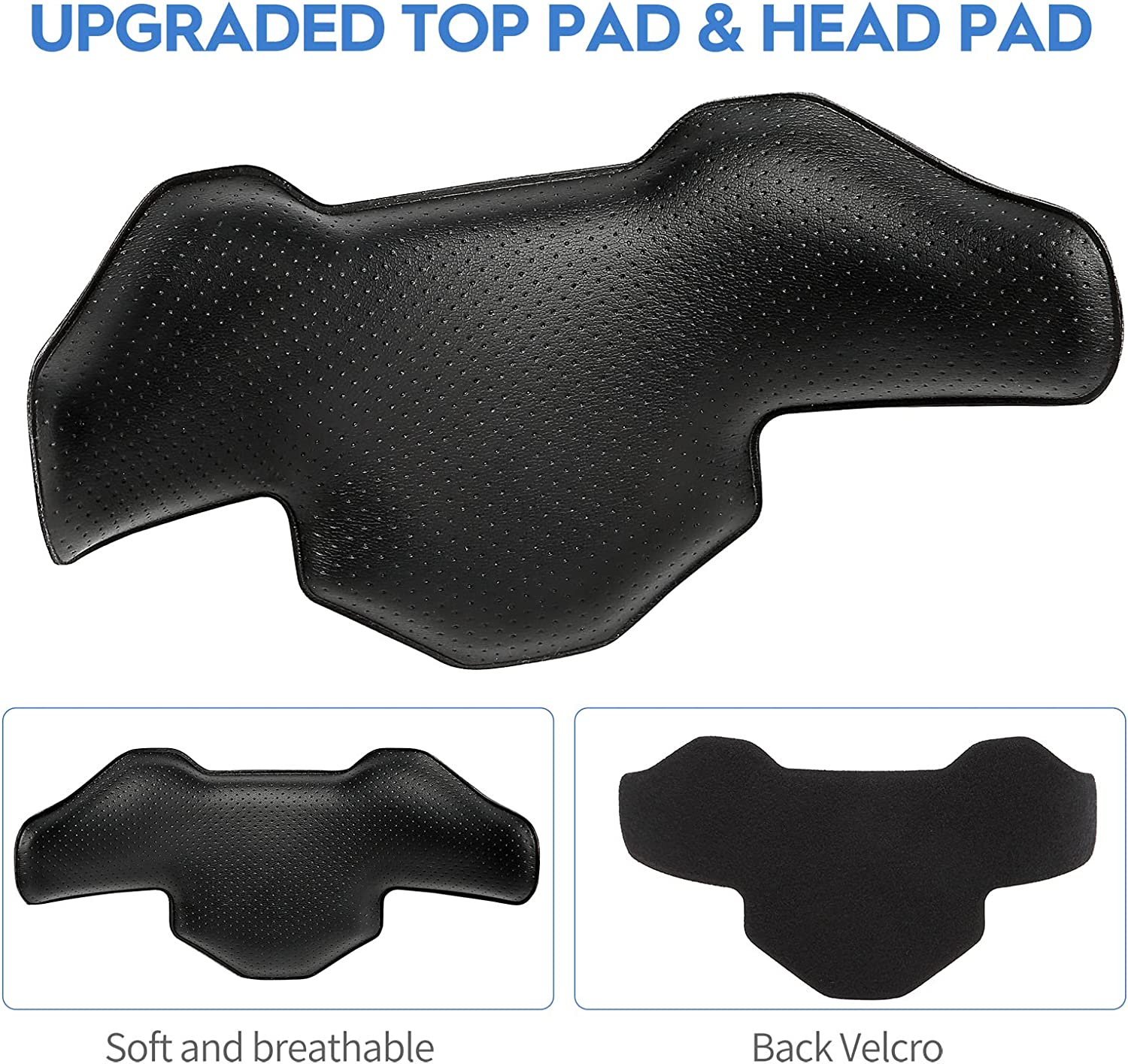 YRXVW Head Strap for Oculus Quest 2 Vr Headset, Comfortable Headrest Design, Adjustable Head Strap, Fit Official Quest 2 Carrying Case - Image 3